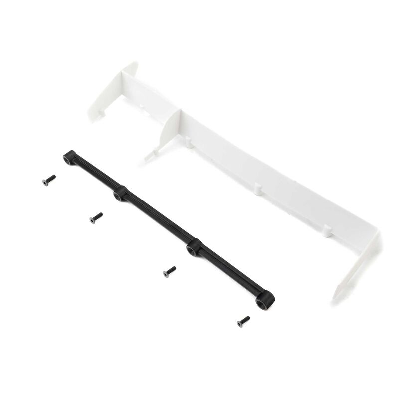 White Rear Spoiler Set 22S DLM