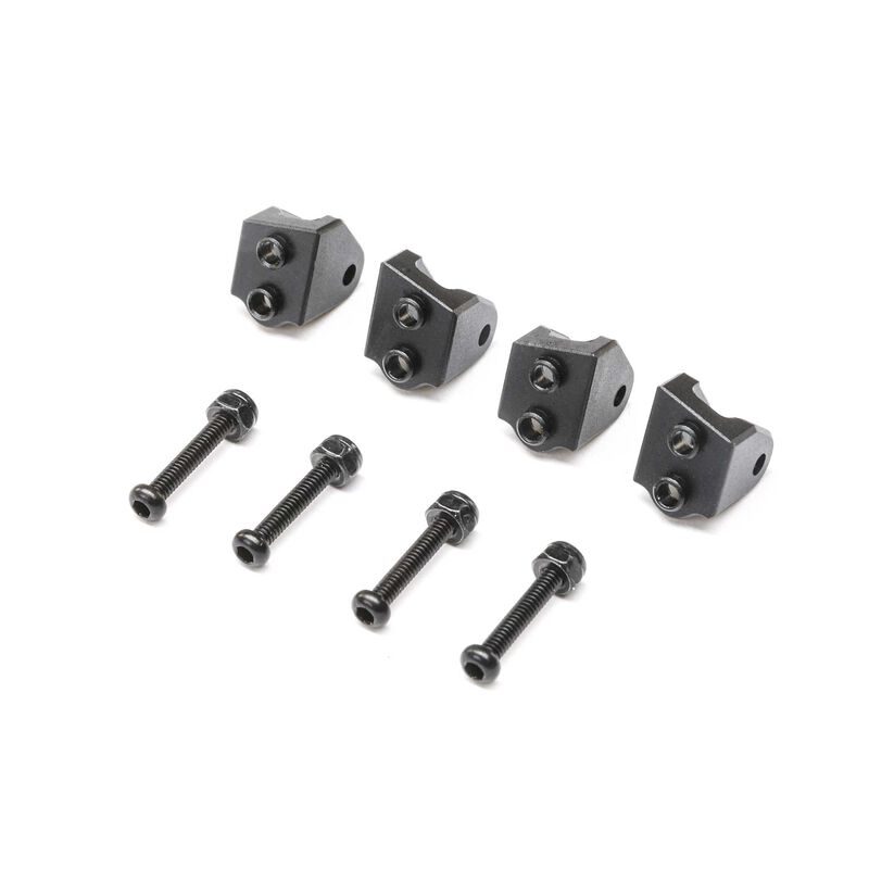 Lower 4-link Mount SetAluminum Black(4)Mini LMT
