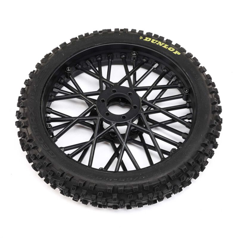 Dunlop MX53 Front Tyre Mounted Black PM-MX