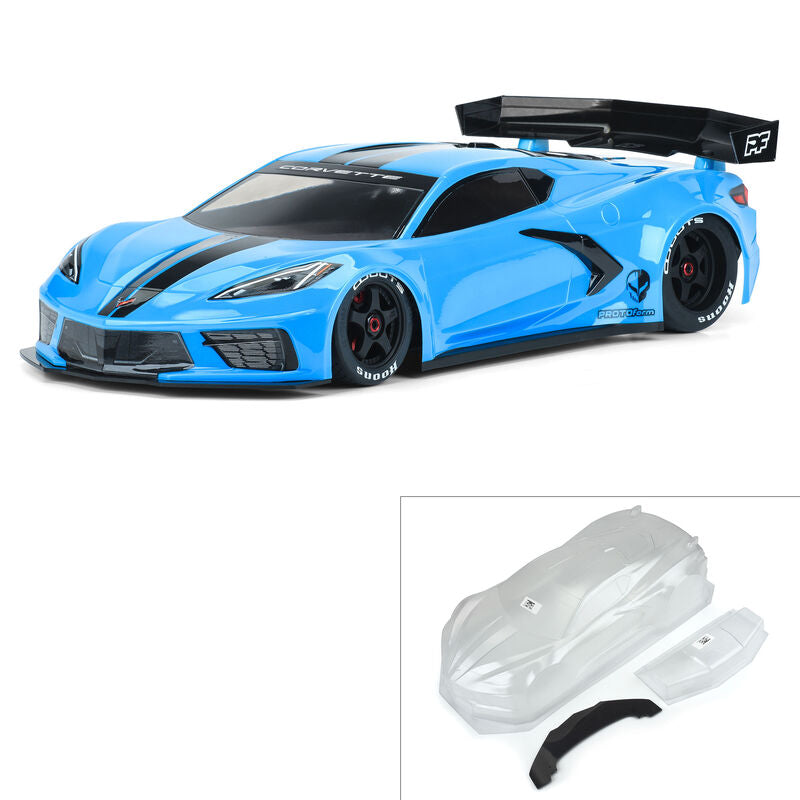 1/7 Corvette C8 Painted Body Felony & Infraction