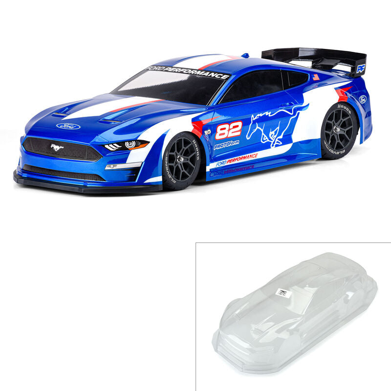 1/8 2021 Ford Mustang Clear Body Vendetta