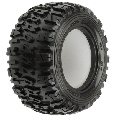 1/10 Trencher T Front/Rear 2.2" All Terrain Stadium Truck Tyres (2)