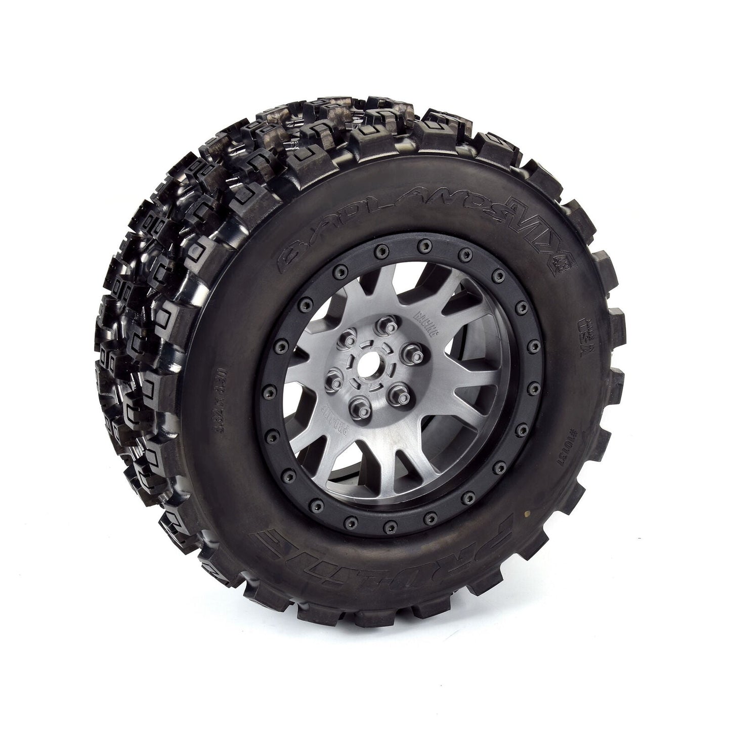 Limited Edition Badlands MX43 Pro-Loc F/R Mounted 24mm Grey/Black Impulse (2) X-MAXX