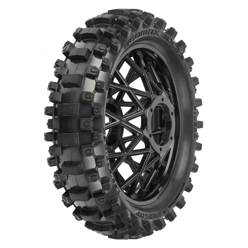 1/4 Dunlop Geomax MX33 CR4 Rear Tyre MTD Black Promoto-MX