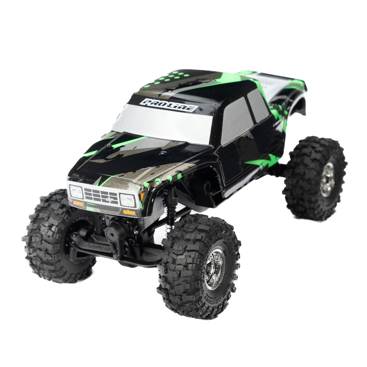 1/30 Baja Pro X F/R Chrome Beast Tyres (4) Axial SCX30