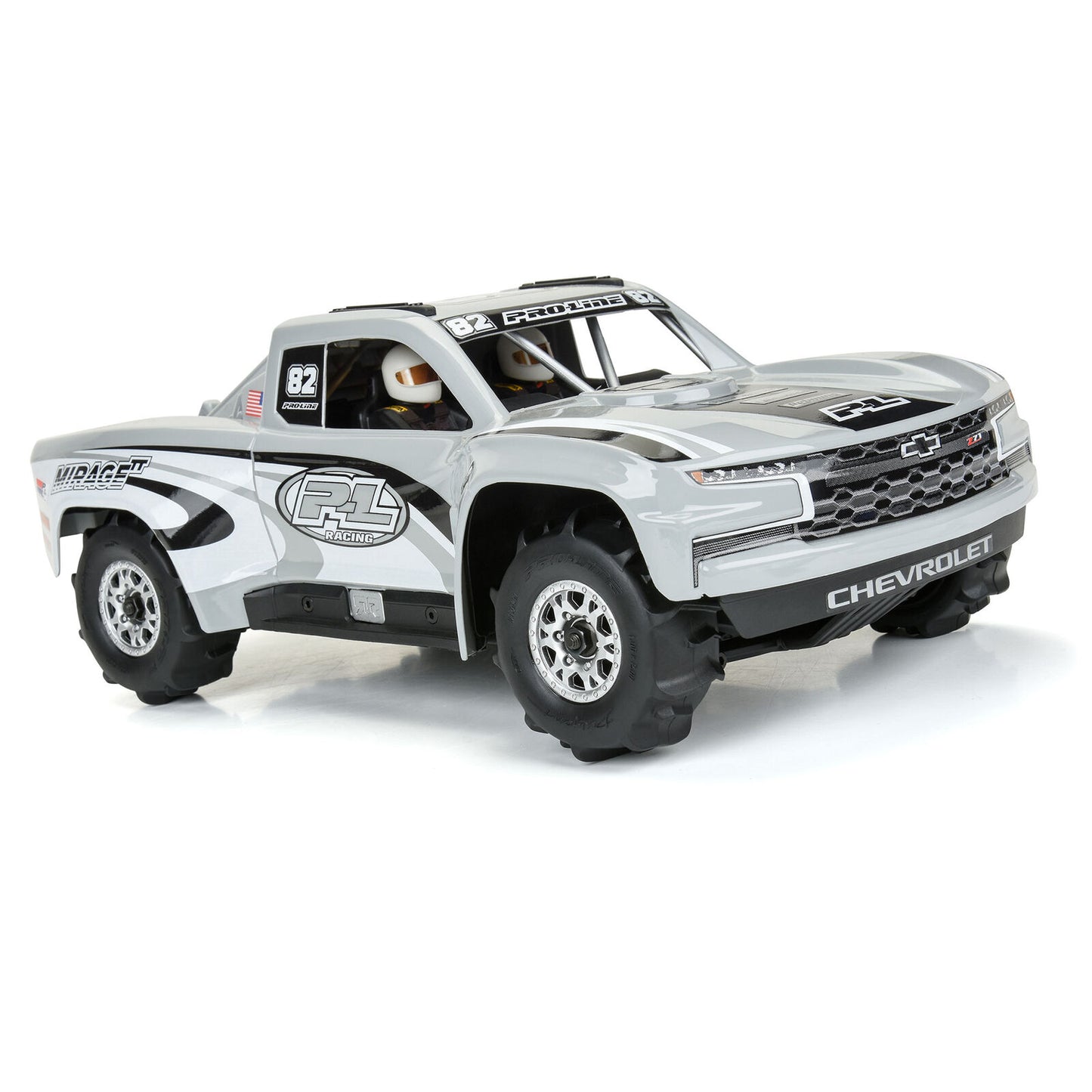 1/16 Dumont F/R Tyres MTD 12mm Black Impulse (4) MOJAVE GROM