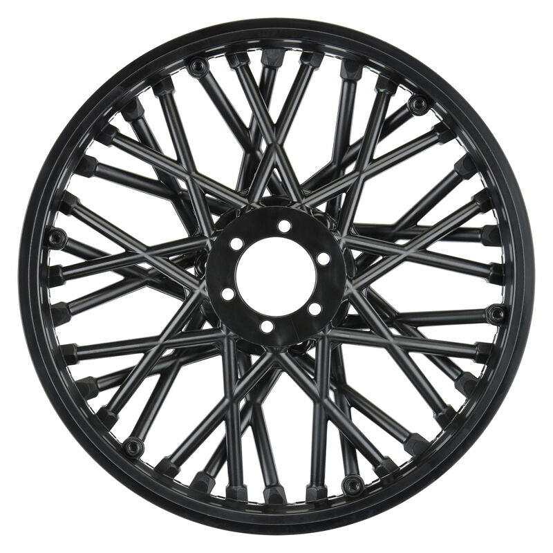 1/4 Bullyspoke V2 Bead Front Wheel Black Promoto-MX