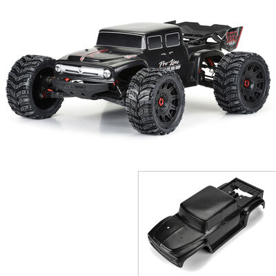 1/5 Pre-Cut Ford F-100 Bash Armor Black Body KRATON 8S