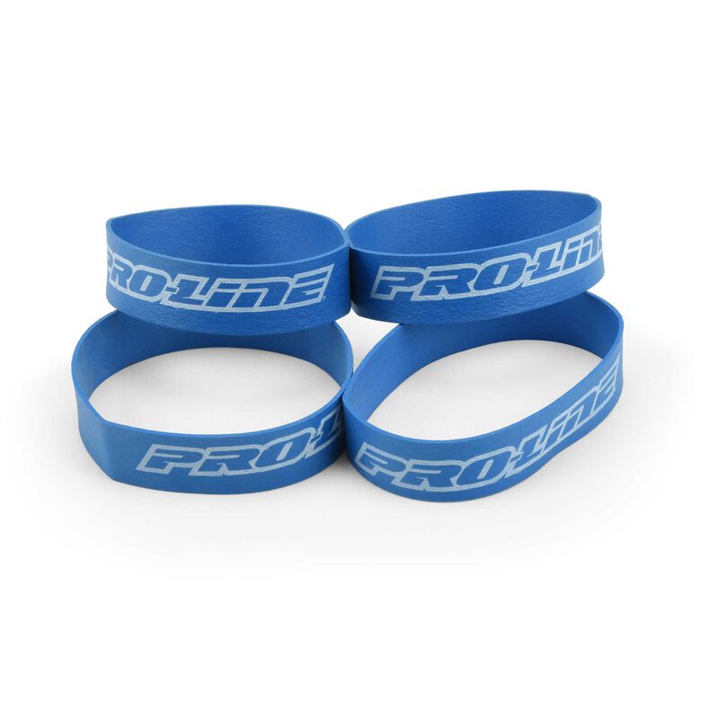 Pro-Line Tyre Rubber Bands Blue (4)
