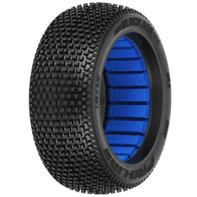 1/8 Blockade M3 Front/Rear Off-Road Buggy Tyres (2)