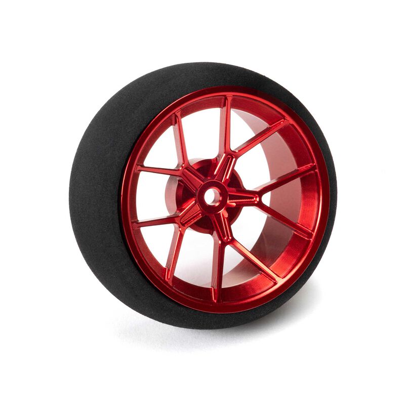 Aluminium Wide Wheel Spoke Red
