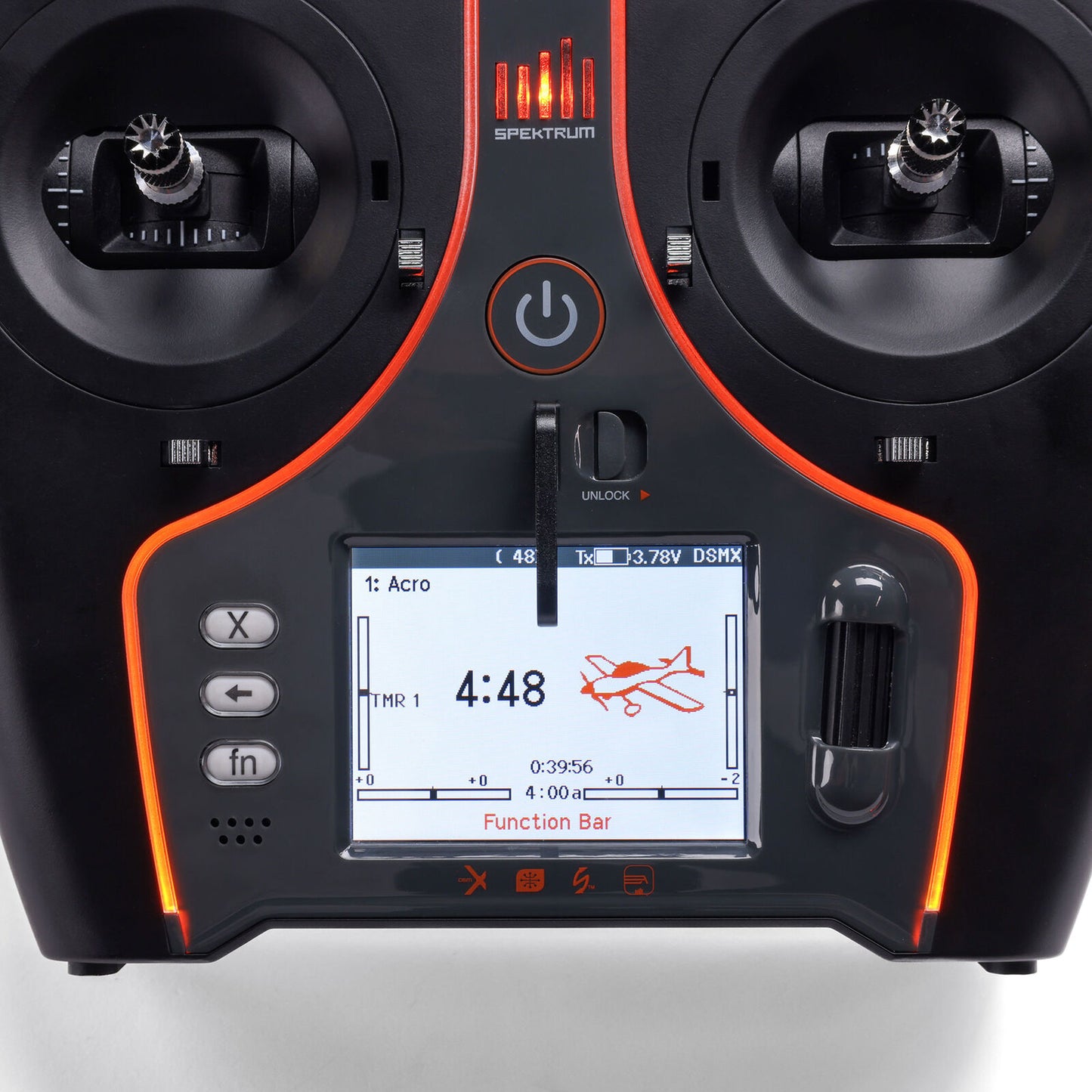 Spektrum NX7e+ 14-Channel DSMX Transmitter Only Black Edition