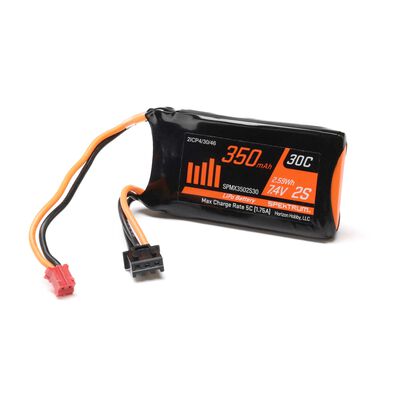 350mAh 2S 7.4V LiPo w/ PH2.0 2pin Power Connector