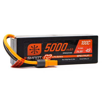 5000mAh 4S 14.8V Smart G2 LiPo 100C: IC5