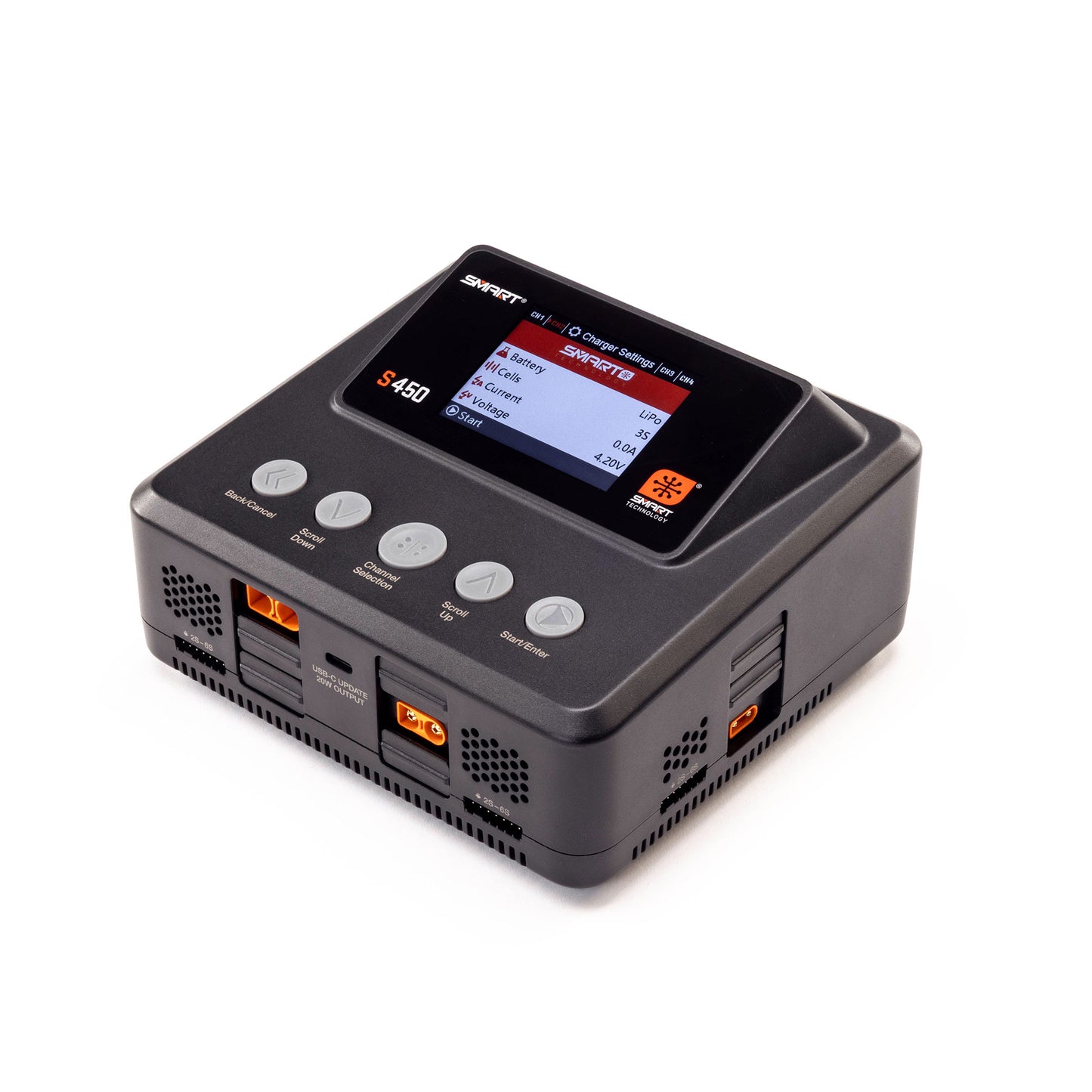 S450 G2 AC DC Smart Charger 4x50W