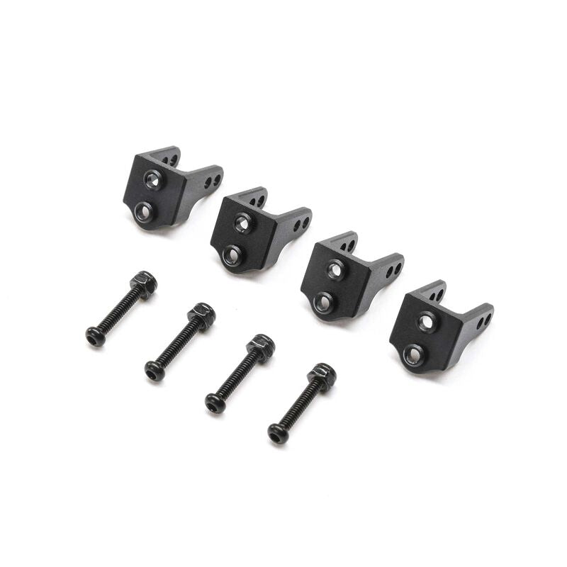 Upper Shock Mount Aluminum Black (4) Mini LMT
