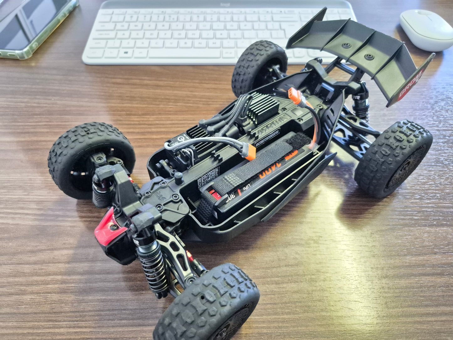 DEMO ARRMA 1/14 TYPHON GROM 223S (Battery & Charger Included)