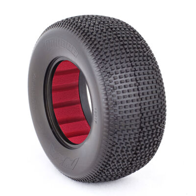 1/10 Impact SC Wide Super Soft Front/Rear Tyre with Red Insert (2)