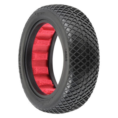1/10 Viper Medium Soft 2WD Front 2.2" Off-Road Buggy Tyres (2)