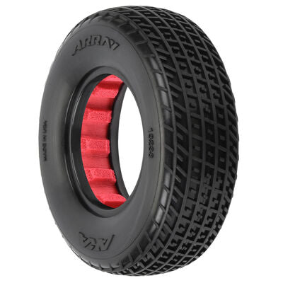 1/10 Array SSLW 2WD Front 1.7"/2.2" Dirt Oval Tyres (2)