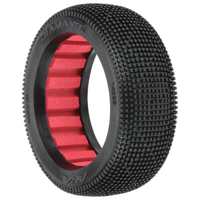 1/8 Diamante Soft Long Wear Front/Rear Off-Road Buggy Tyres (2)