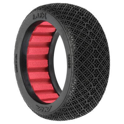 1/8 Lux Medium Long Wear Front/Rear Off-Road Buggy Tyres (2)