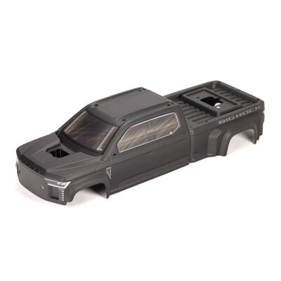 BIG ROCK 4X4 Crew Cab Clipless Painted Decaled Trimmed Body (Matte Black)