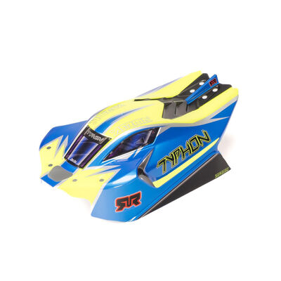 1/8 Clipless Painted Decalled Body Blue TYPHON 4X4