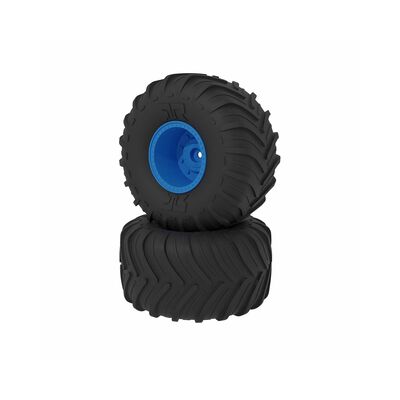 dBoots Chevron MT Tyre Set Glued - Blue