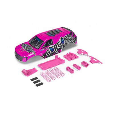 GORGON Painted Decaled Trimmed Body Set Pink/Black