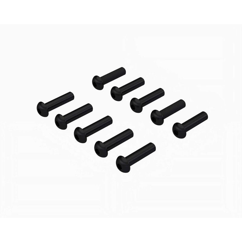 Button Head Screw M2.5x10mm (10)