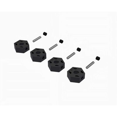 12mm Wheel Hex Set Plastic (4)