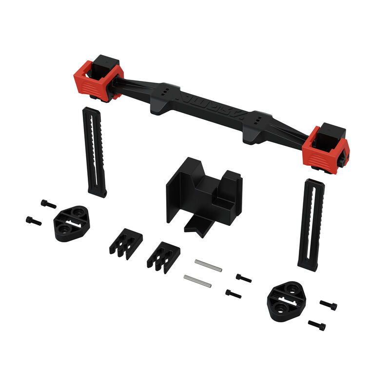 Ratchet Battery Mounting Set Red