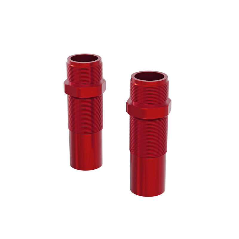Front Aluminium Shock Body 15x67mm Red