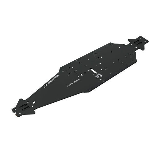 Aluminium Chassis CNC 7075 T6 XLWB Black (1 pc)