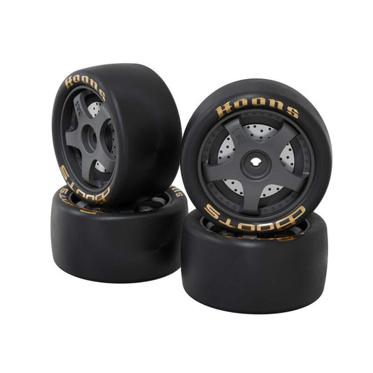 dBoots Hoons 28/055 1.65 Gold 5-Spoke 12mm Hex (4)