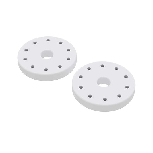 Machined Shock Piston Flat 8x1.1mm Hole (2 pcs)