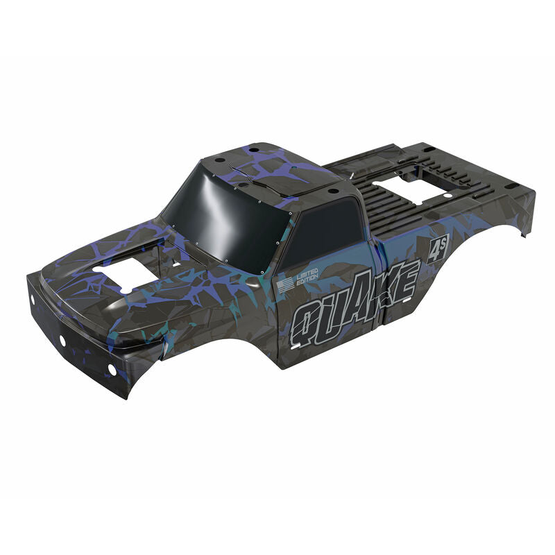 QUAKE 4S Brushless Clipless Painted Body Black/Pearl