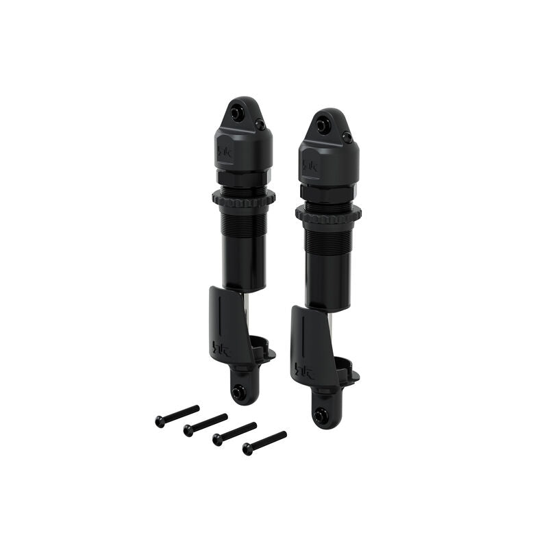 Front Alloy Shock 15mm 143.5mm 4x1.9mm 1300cSt Black