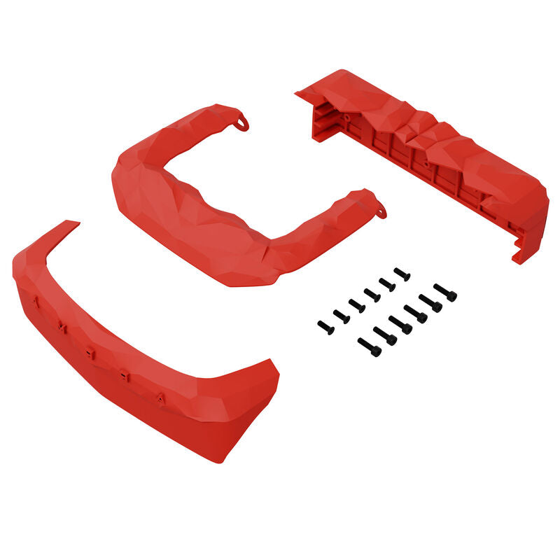 Body Protector Set Red (3)