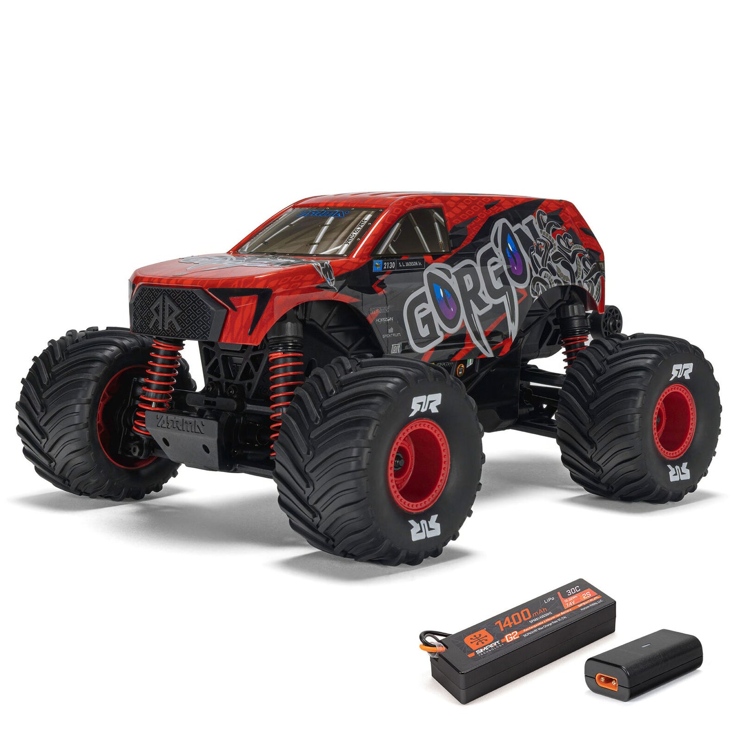 ARRMA 1/16 GORGON GROM 4X4 RTR Brushed Monster Truck (Battery & Charger Included)