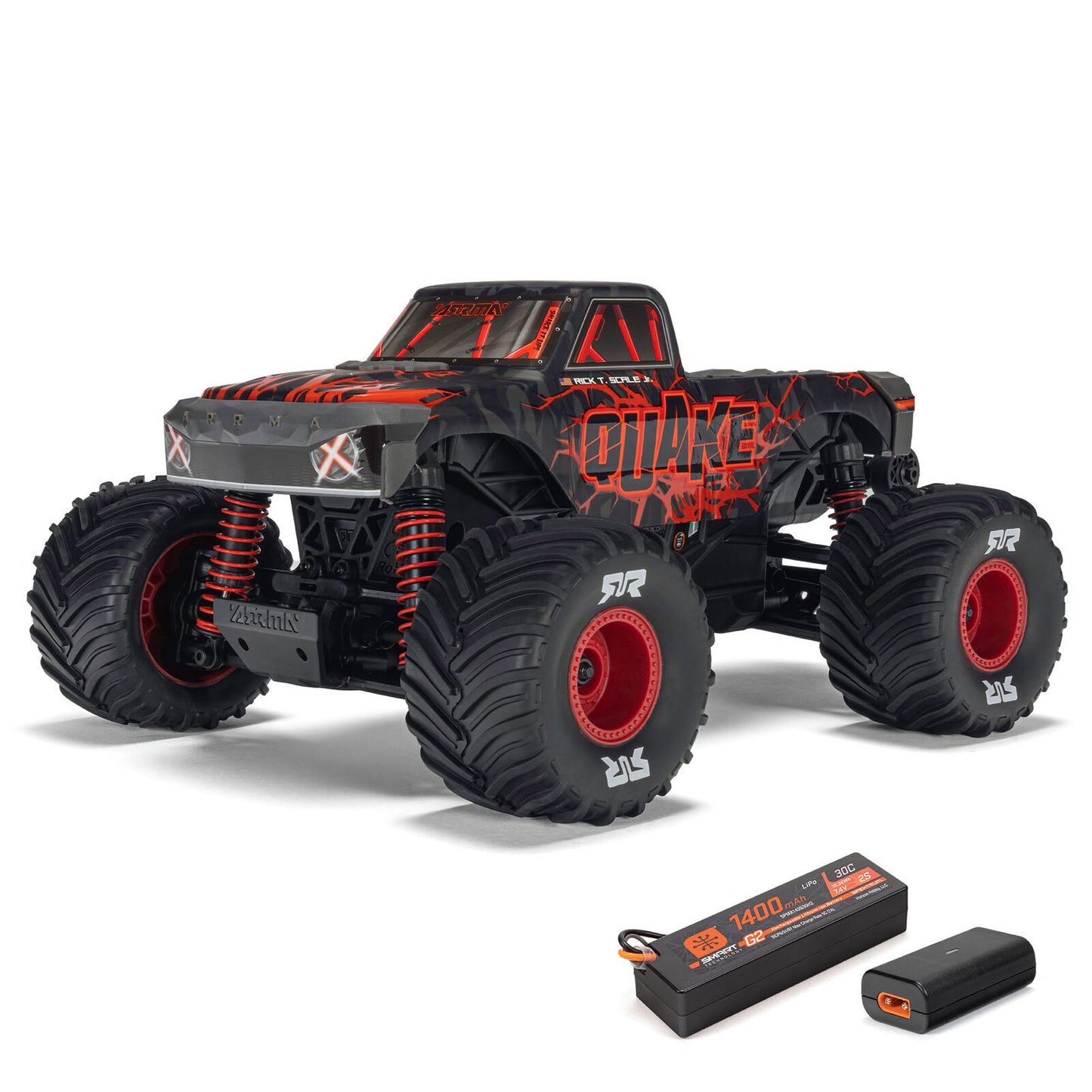 ARRMA 1/16 QUAKE GROM 4X4 RTR Brushed Monster Truck (Battery & Charger Included)