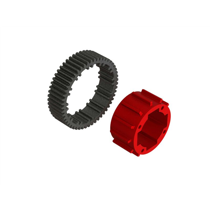 Aluminium Centre Diff Case Set (1 Diff)