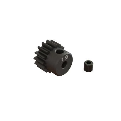 15T 0.8Mod 1/8 Inch Bore CNC Steel Pinion Gear