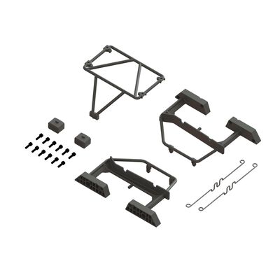 Desert Truck Body Roll Cage Set (Black) - GROM