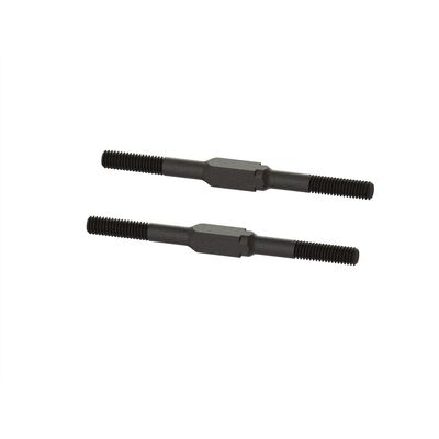 Steel Turnbuckle M4x60mm Black (2)