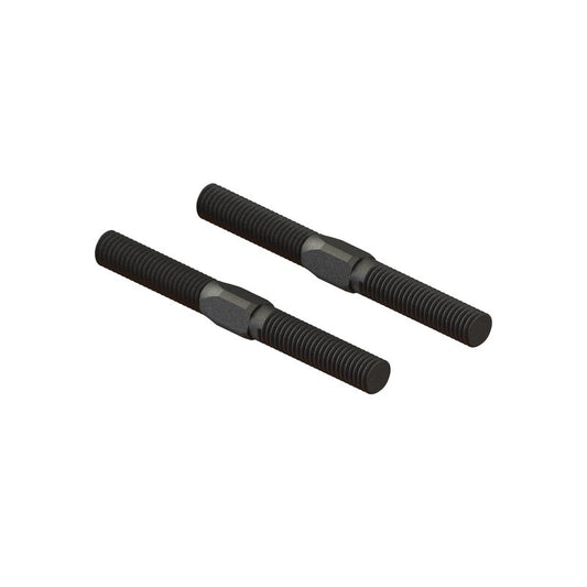 Steel Turnbuckle M5x50mm Black (2)