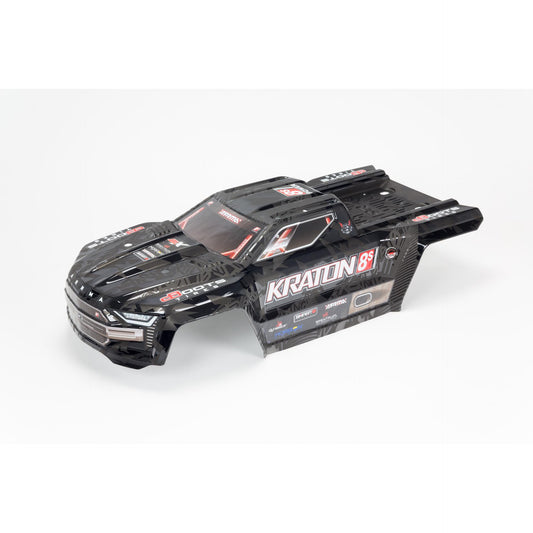 1/5 Painted Body Black KRATON 4X4 8S EXB