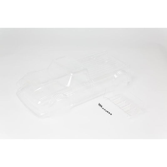 1/8 Clear Body with Decals INFRACTION 4X4 3S