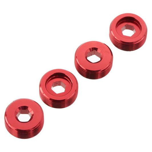 AR330196 Nut Front Hub Aluminium Red (4)